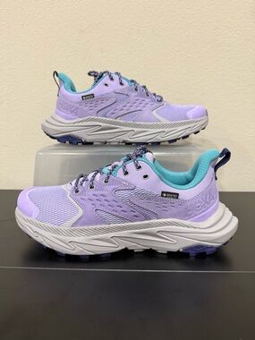Size 6.5Y/8W - Hoka Youth Anacapa 2 Low Gore-Tex “Lilac Mist Night Sky”